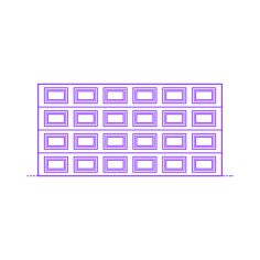 Buildings Overhead Doors Sectional Panels Line Tracing Svg Vector, Free Vectors File